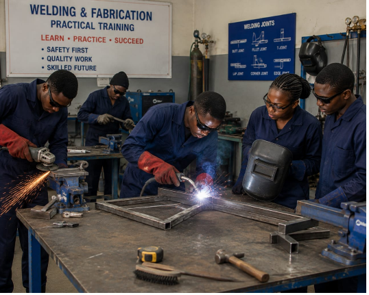 Welding and fabrication course